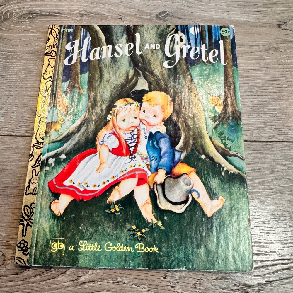Hansel and Gretel Little Golden Book 1980 Edition Eloise Wilkin Illustrations